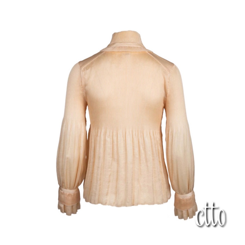 3x 👯‍♀️Host Pick⚡️Diane von Furstenberg Philippine Ruffle Top - Picture 2 of 11
